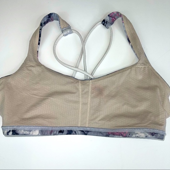 Lululemon Free To Be Bra Parallel Strap Moody Mirage Sz 4 - Picture 8 of 10
